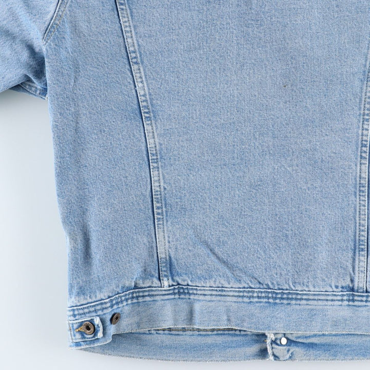 Vintage 90'S Lee DUNGAREES denim jacket, size XL, men's unclear blue type Vintage Second Hand