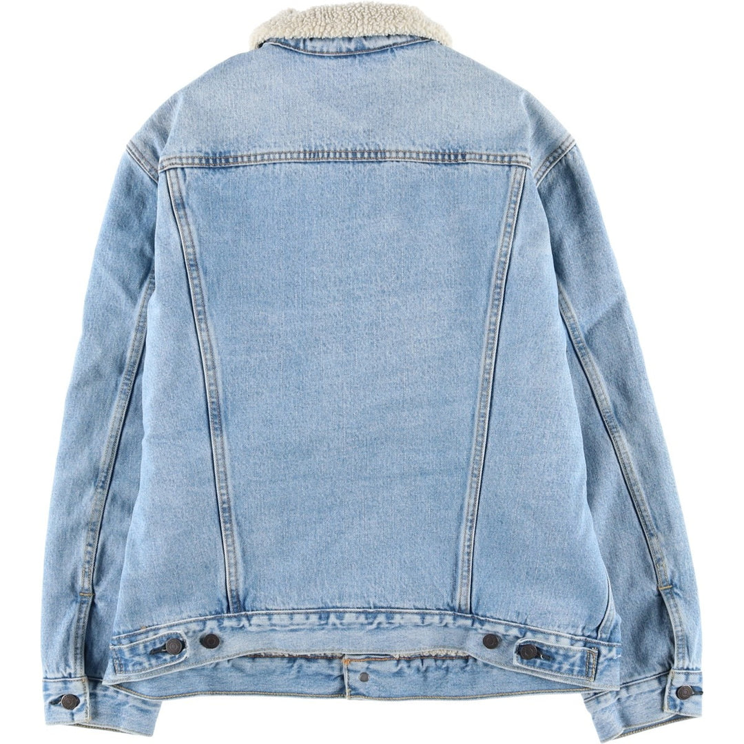 Levi's Padded Denim Jacket, Men's Size XL cotton blue type Vintage Second Hand