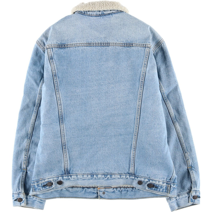 Levi's Padded Denim Jacket, Men's Size XL cotton blue type Vintage Second Hand