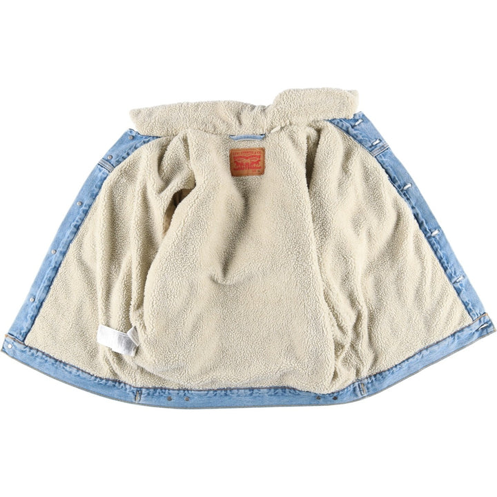 Levi's Padded Denim Jacket, Men's Size XL cotton blue type Vintage Second Hand