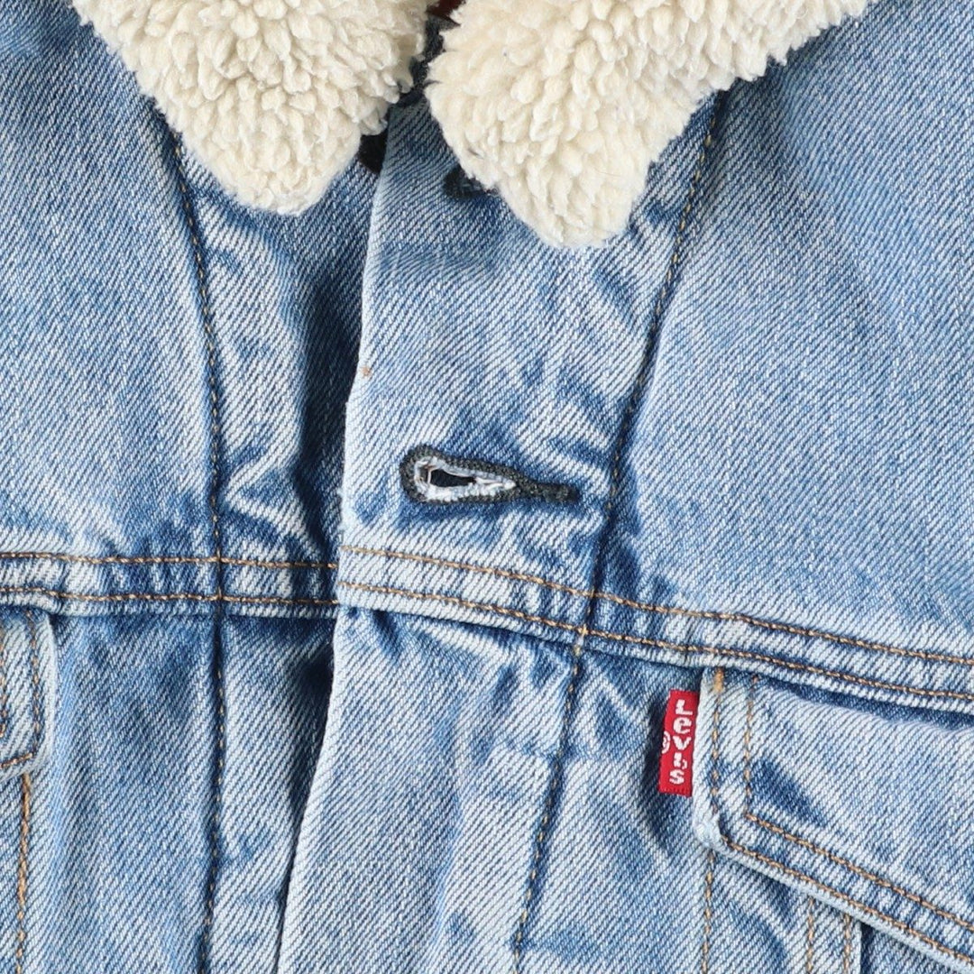 Levi's Padded Denim Jacket, Men's Size XL cotton blue type Vintage Second Hand