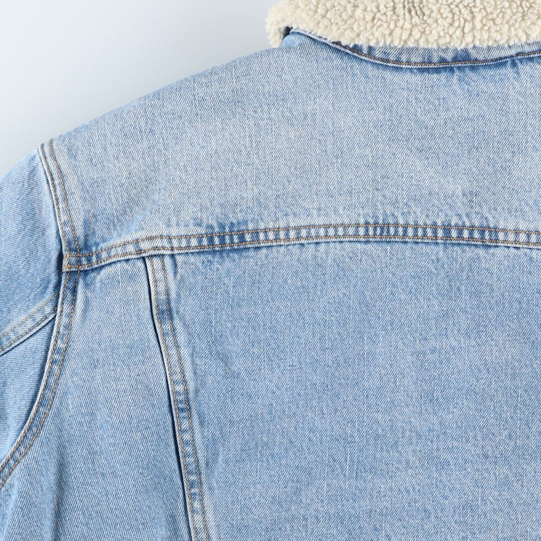 Levi's Padded Denim Jacket, Men's Size XL cotton blue type Vintage Second Hand