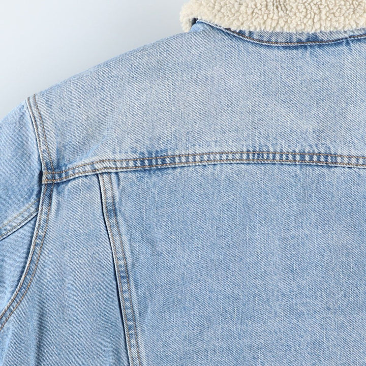 Levi's Padded Denim Jacket, Men's Size XL cotton blue type Vintage Second Hand