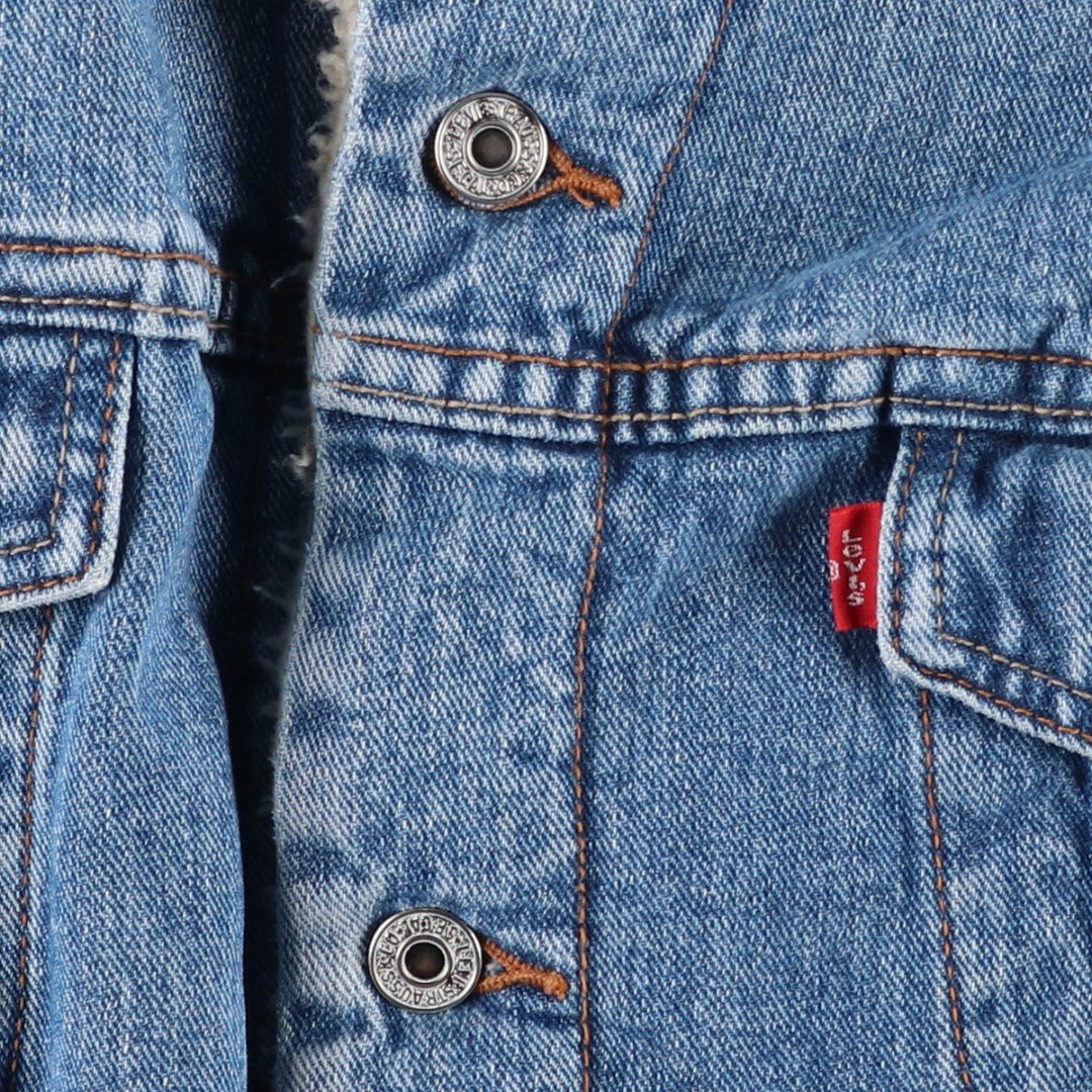 Levi's Standard Trucker Padded Denim Jacket, Men's Size XL cotton blue type Vintage Second Hand