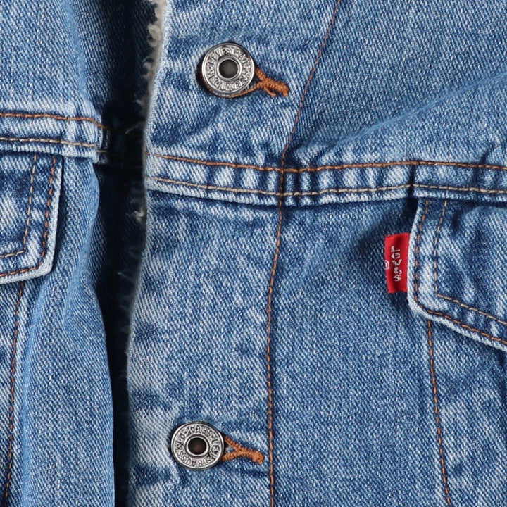 Levi's Standard Trucker Padded Denim Jacket, Men's Size XL cotton blue type Vintage Second Hand