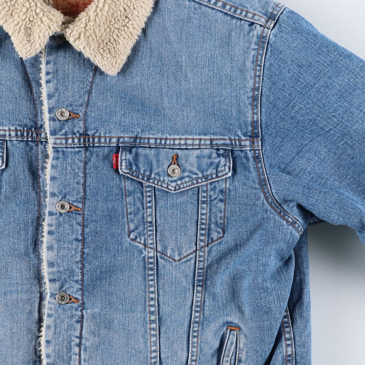 Levi's Standard Trucker Padded Denim Jacket, Men's Size XL cotton blue type Vintage Second Hand
