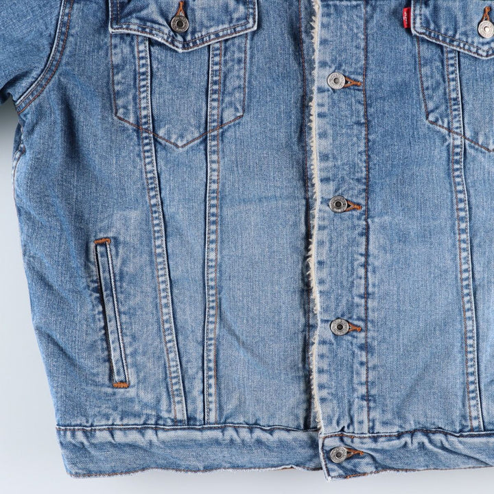 Levi's Standard Trucker Padded Denim Jacket, Men's Size XL cotton blue type Vintage Second Hand