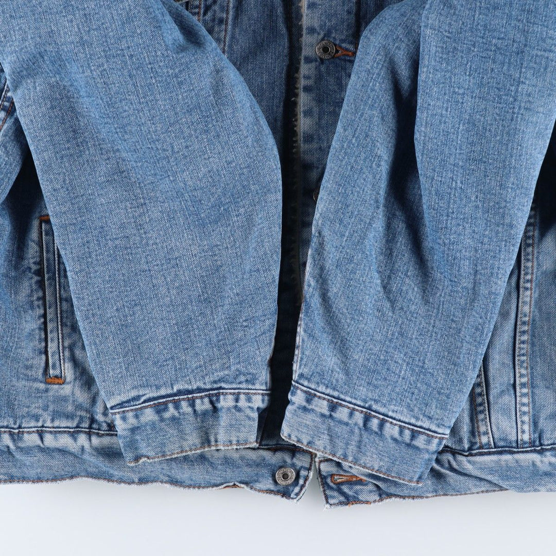 Levi's Standard Trucker Padded Denim Jacket, Men's Size XL cotton blue type Vintage Second Hand