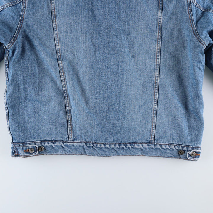 Levi's Standard Trucker Padded Denim Jacket, Men's Size XL cotton blue type Vintage Second Hand