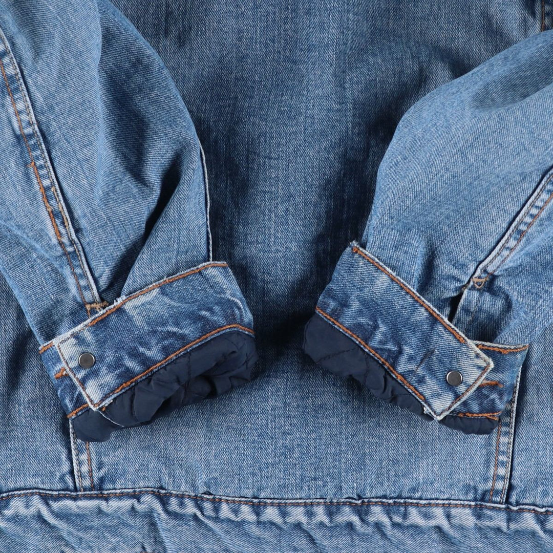 Levi's Standard Trucker Padded Denim Jacket, Men's Size XL cotton blue type Vintage Second Hand