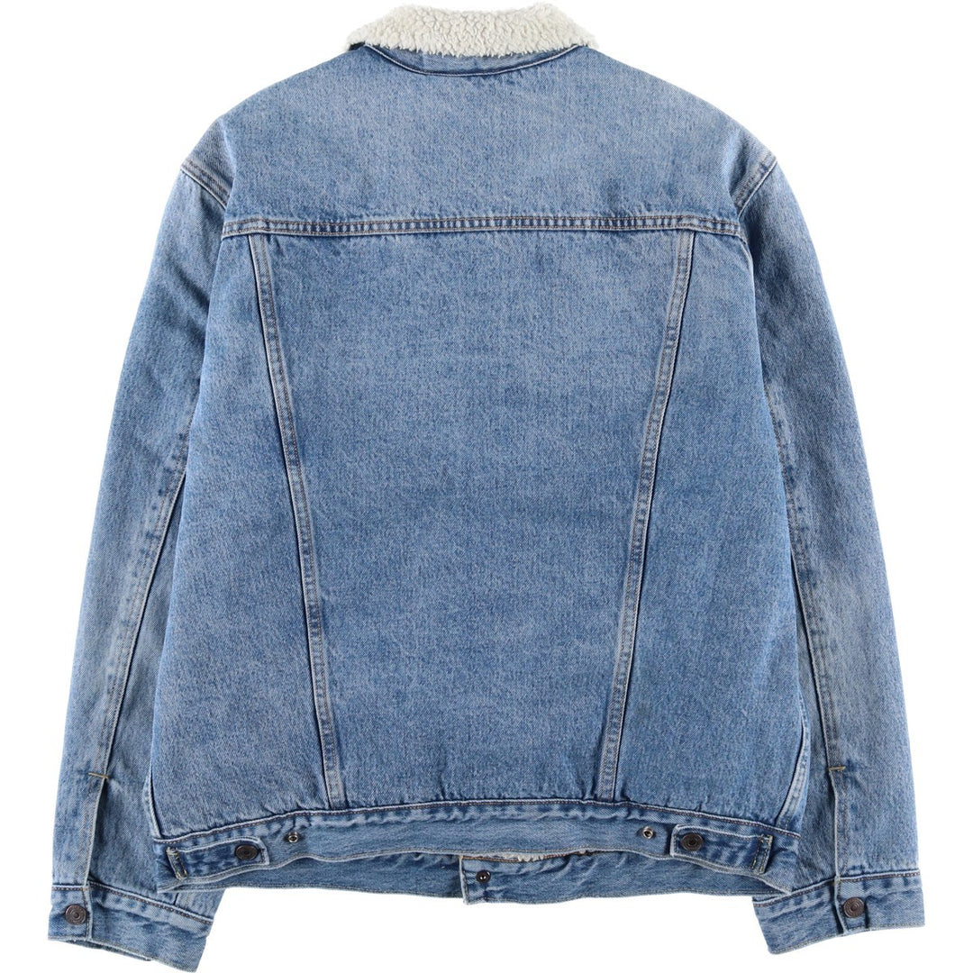 Levi's Padded Denim Jacket, Men's Size XL cotton blue type Vintage Second Hand