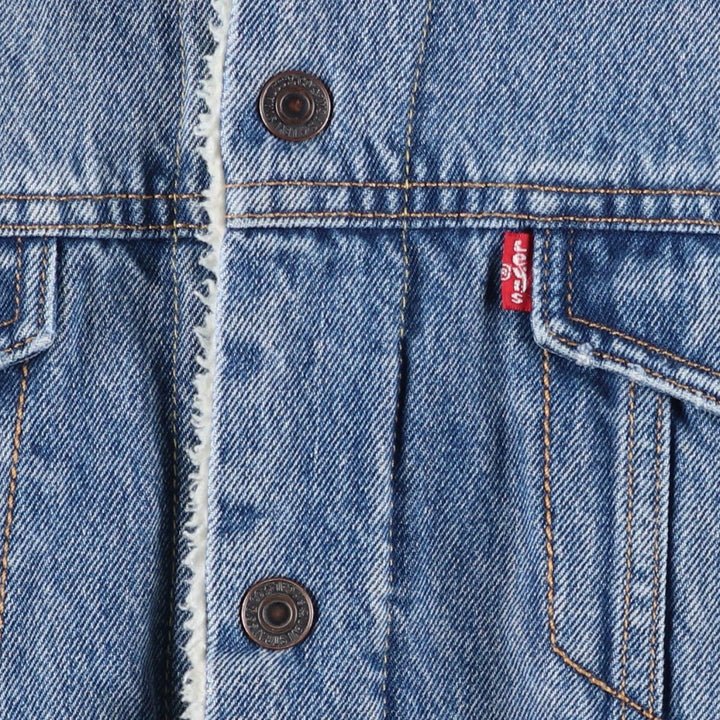 Levi's Padded Denim Jacket, Men's Size XL cotton blue type Vintage Second Hand