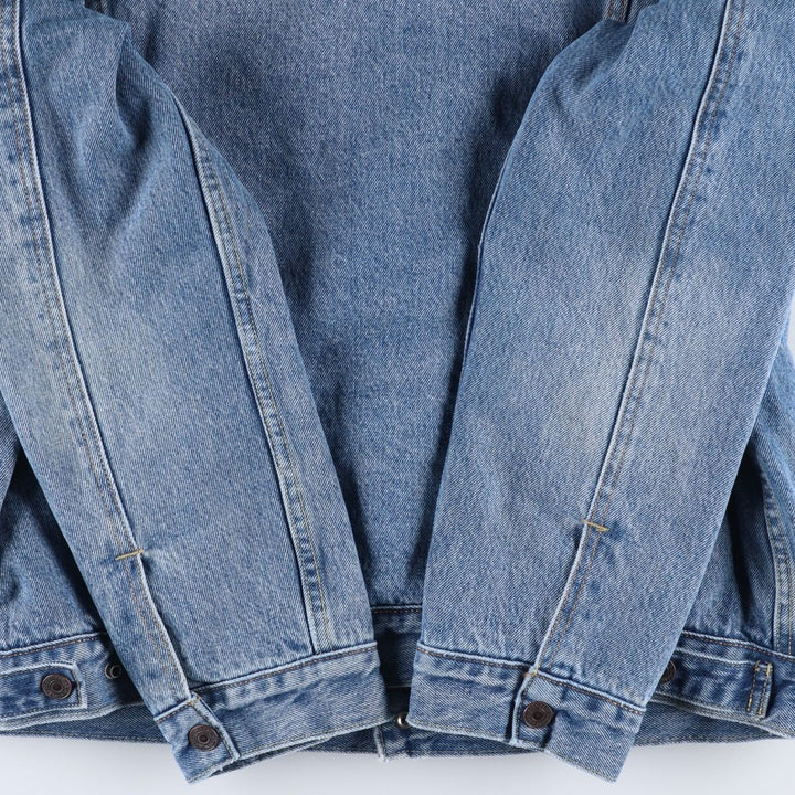 Levi's Padded Denim Jacket, Men's Size XL cotton blue type Vintage Second Hand