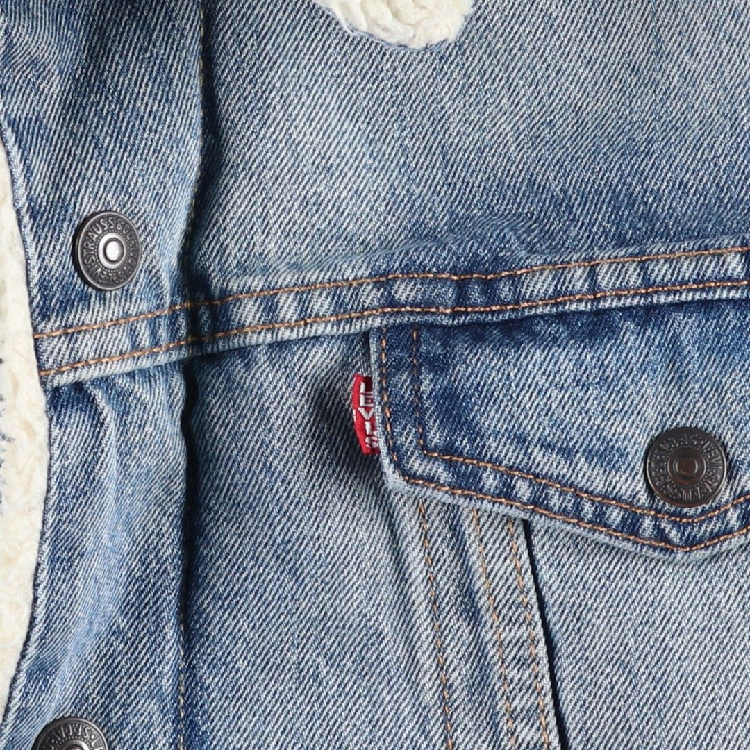 Levi's PREMIUM Padded Denim Jacket, Men's Size L cotton blue type Vintage Second Hand