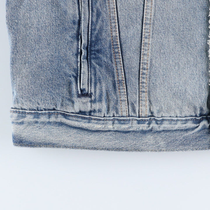 Levi's PREMIUM Padded Denim Jacket, Men's Size L cotton blue type Vintage Second Hand