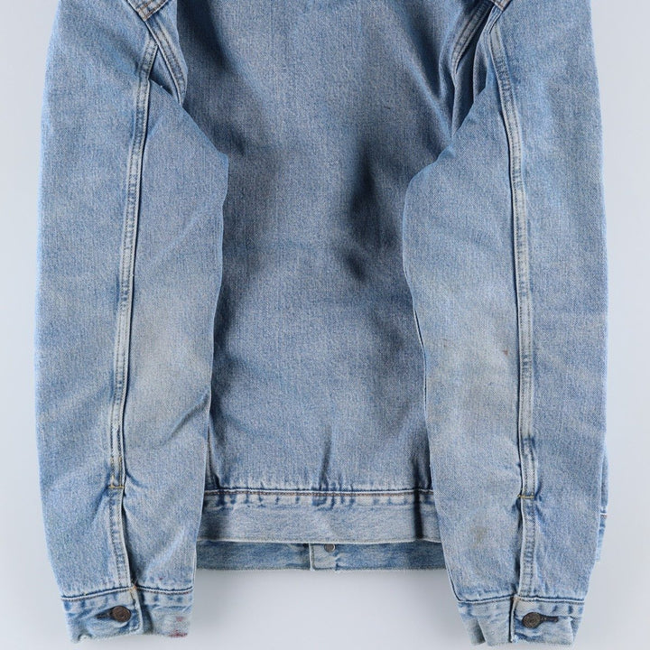 Levi's padded denim jacket, size L, men's cotton blue type Vintage Second Hand