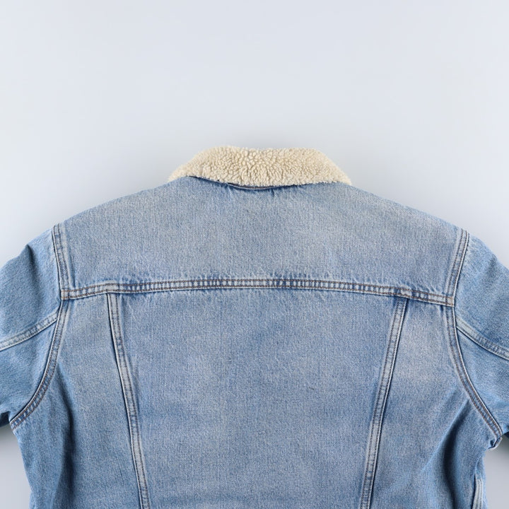 Levi's padded denim jacket, size L, men's cotton blue type Vintage Second Hand