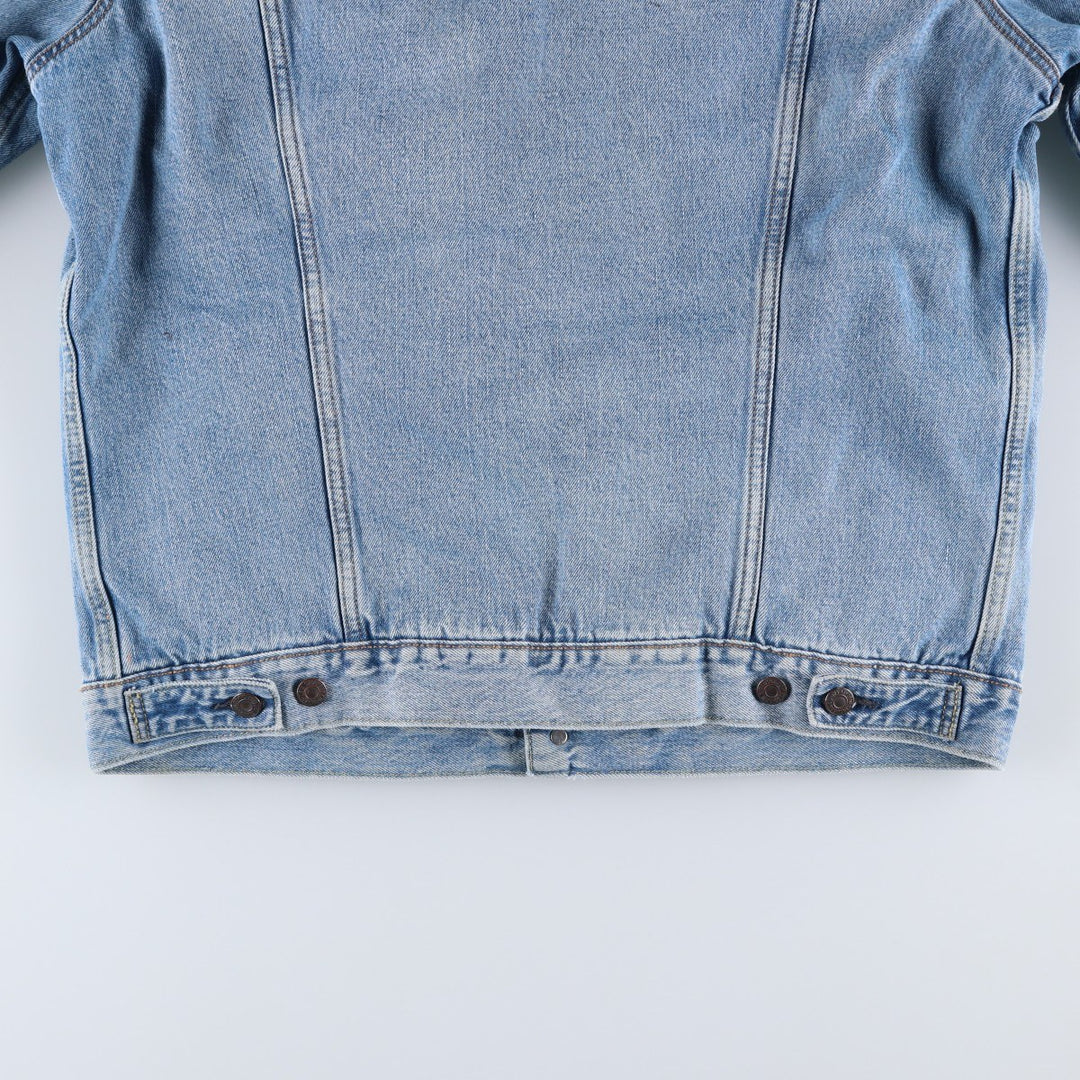 Levi's padded denim jacket, size L, men's cotton blue type Vintage Second Hand