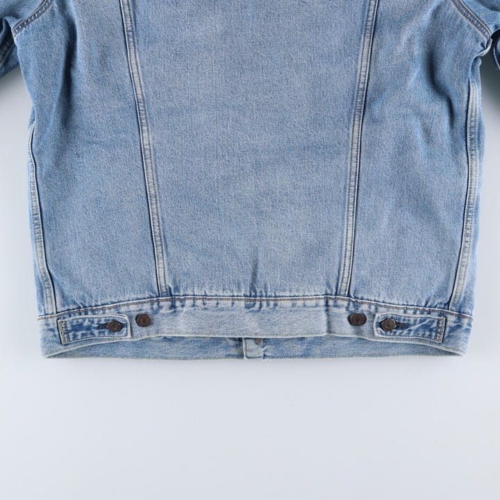 Levi's padded denim jacket, size L, men's cotton blue type Vintage Second Hand