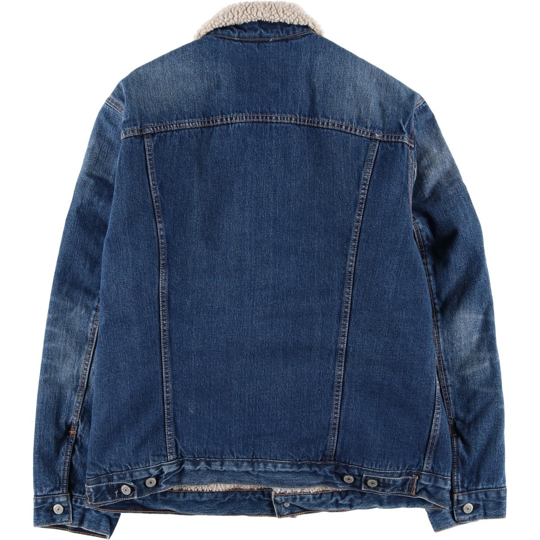 Levi's Padded Denim Jacket, Men's Size XL cotton blue type Vintage Second Hand