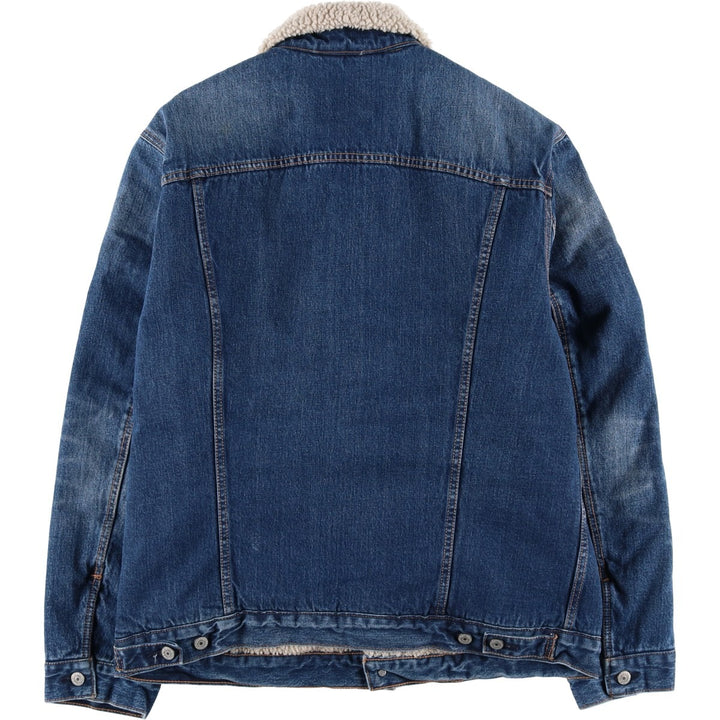 Levi's Padded Denim Jacket, Men's Size XL cotton blue type Vintage Second Hand