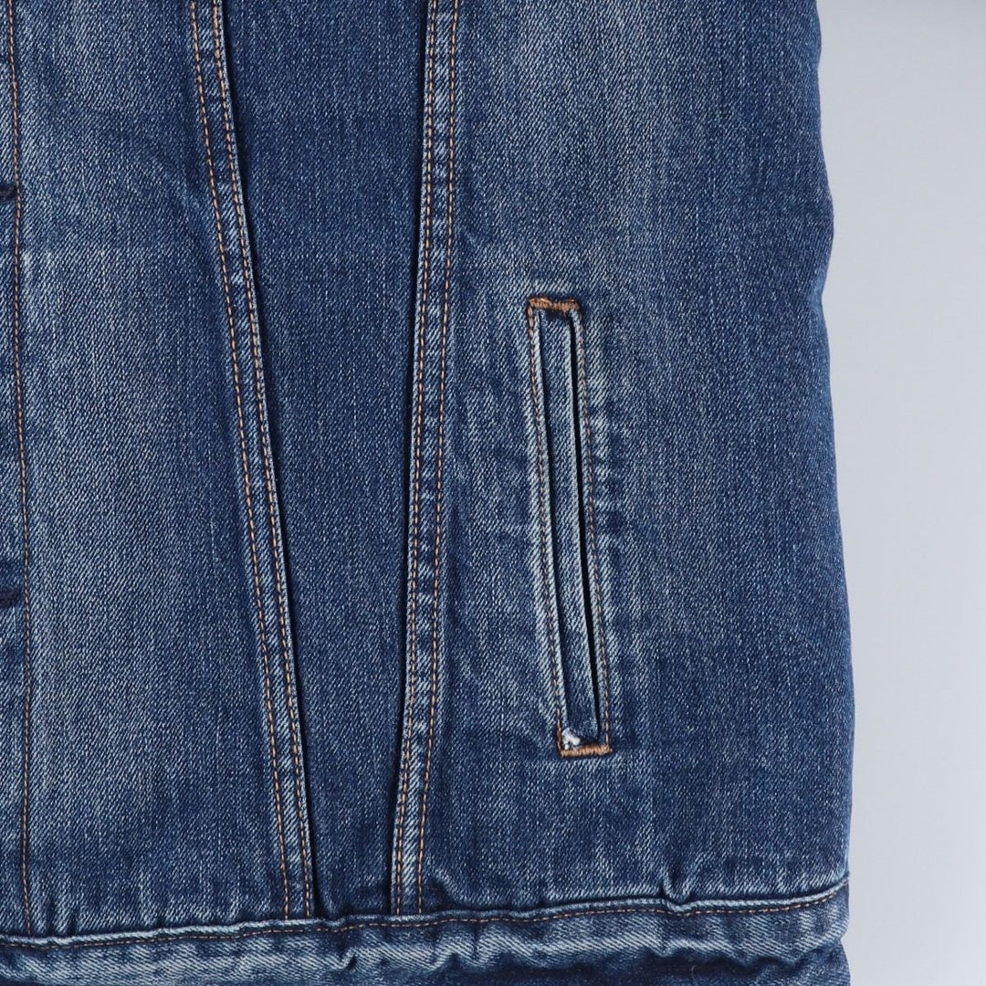 Levi's Padded Denim Jacket, Men's Size XL cotton blue type Vintage Second Hand