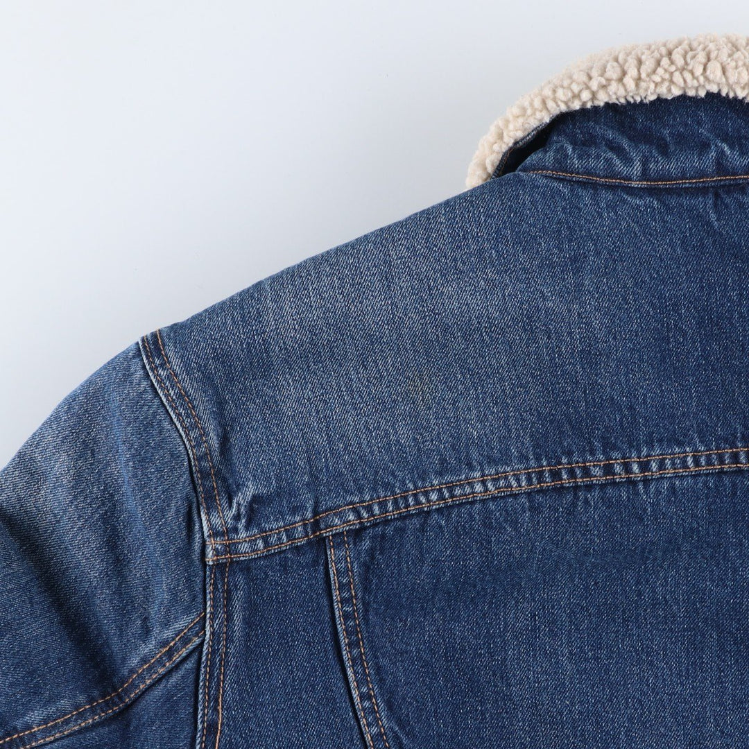 Levi's Padded Denim Jacket, Men's Size XL cotton blue type Vintage Second Hand