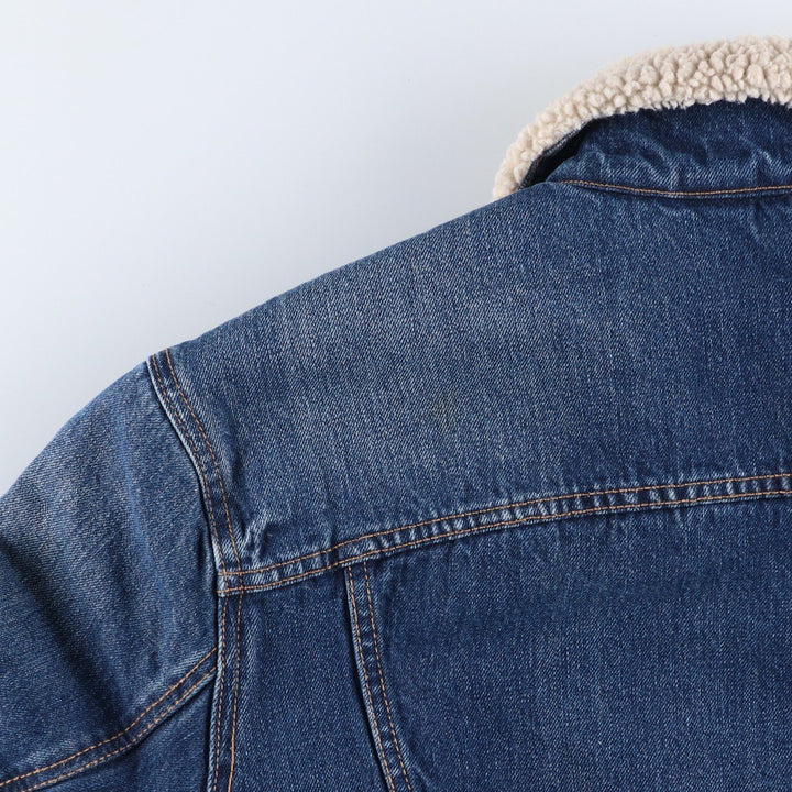 Levi's Padded Denim Jacket, Men's Size XL cotton blue type Vintage Second Hand