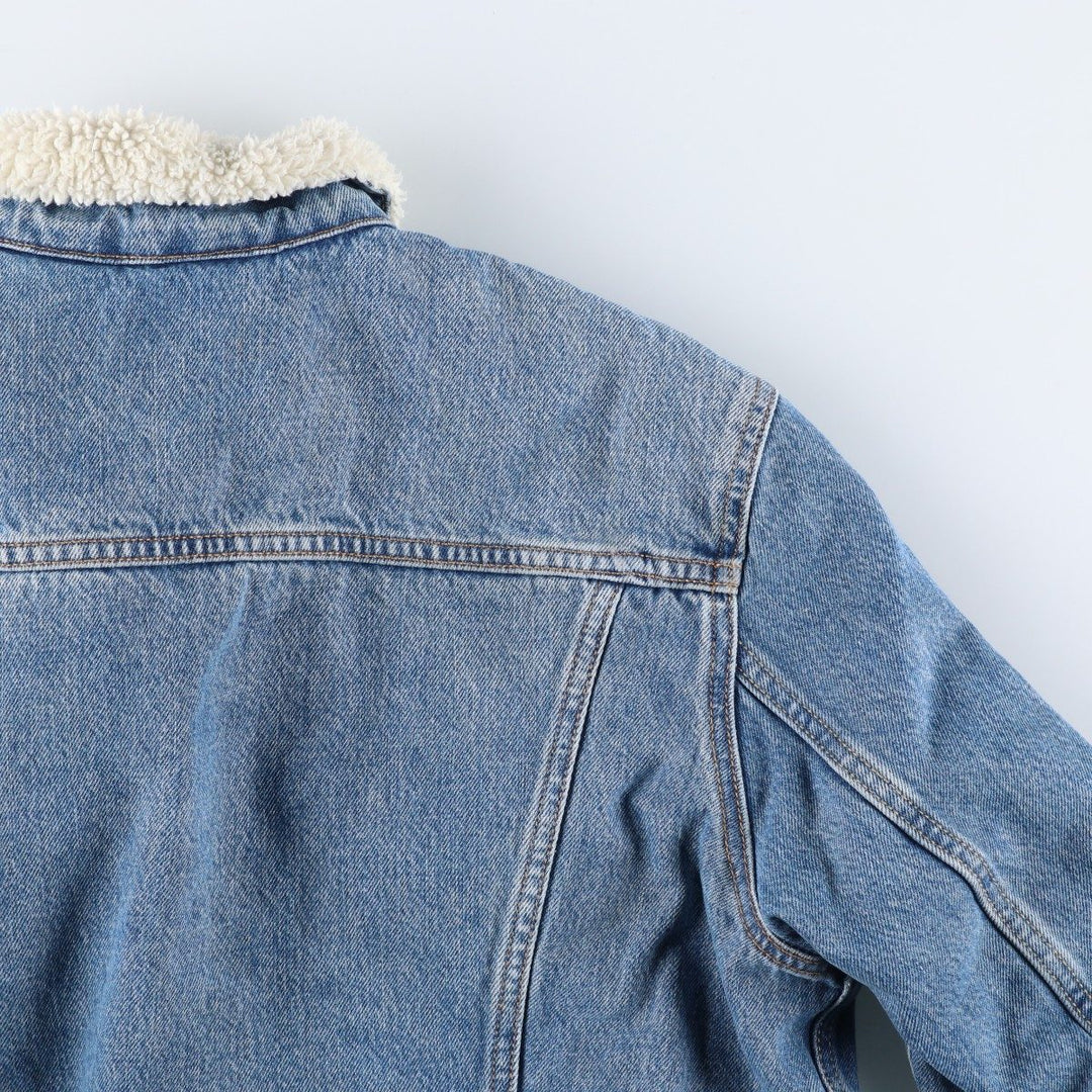 Levi's padded denim jacket, size M, men's cotton blue type Vintage Second Hand