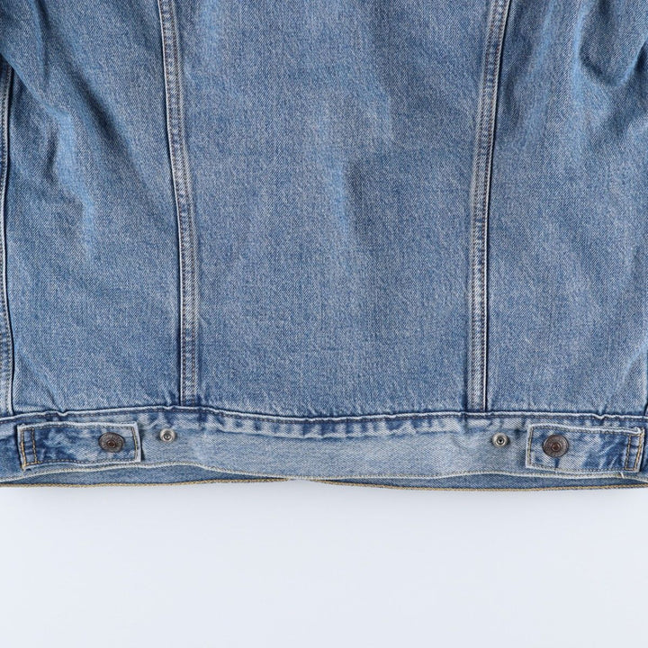 Levi's padded denim jacket, size M, men's cotton blue type Vintage Second Hand
