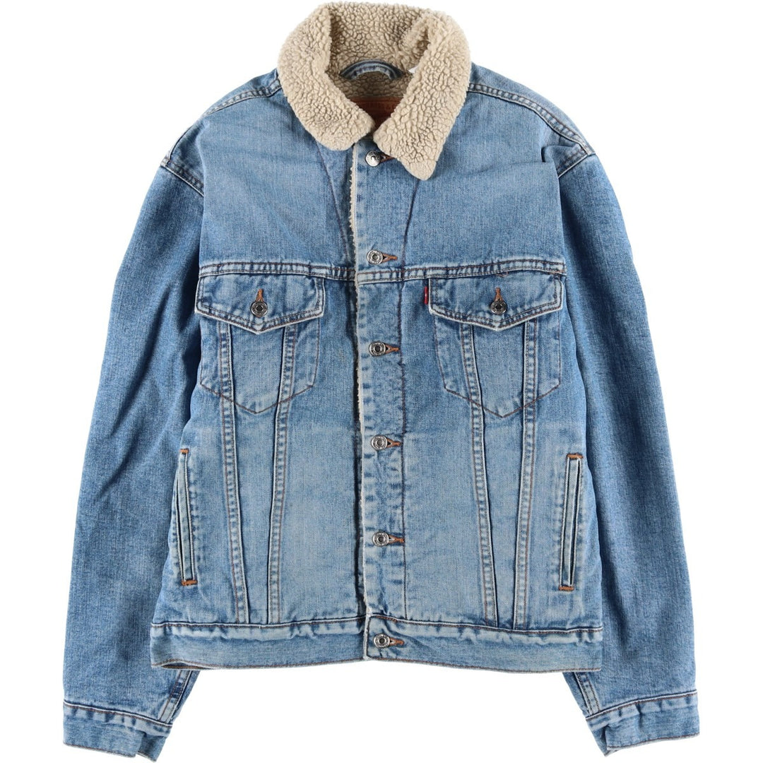 Levi's 70520 Padded Denim Jacket, Men's Size Medium unclear blue type Vintage Second Hand