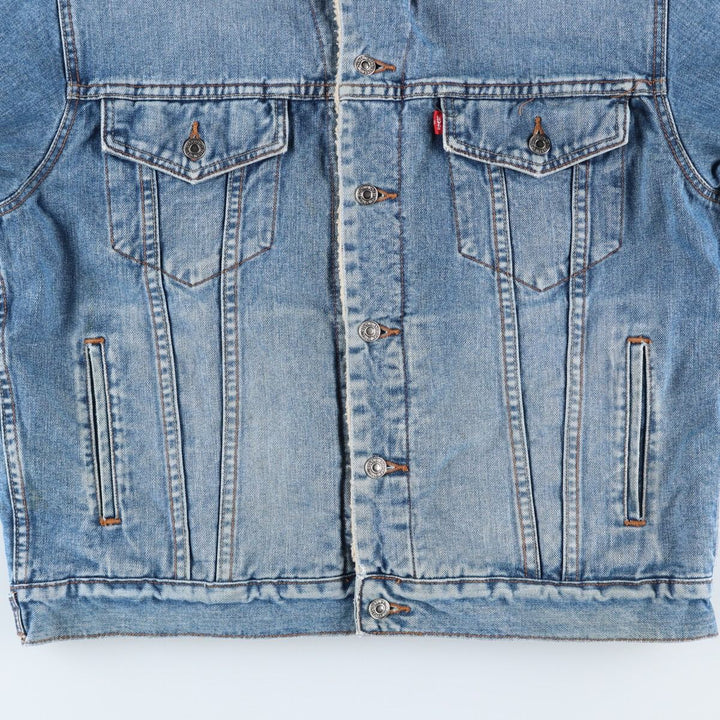 Levi's 70520 Padded Denim Jacket, Men's Size Medium unclear blue type Vintage Second Hand