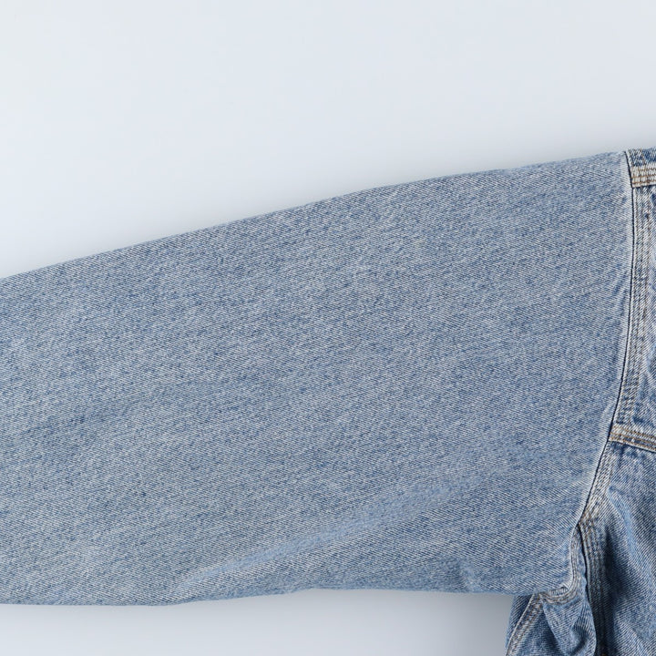 90'S GAP Vintage Denim Jacket, Made in USA, Men's Size L cotton blue type Vintage Second Hand