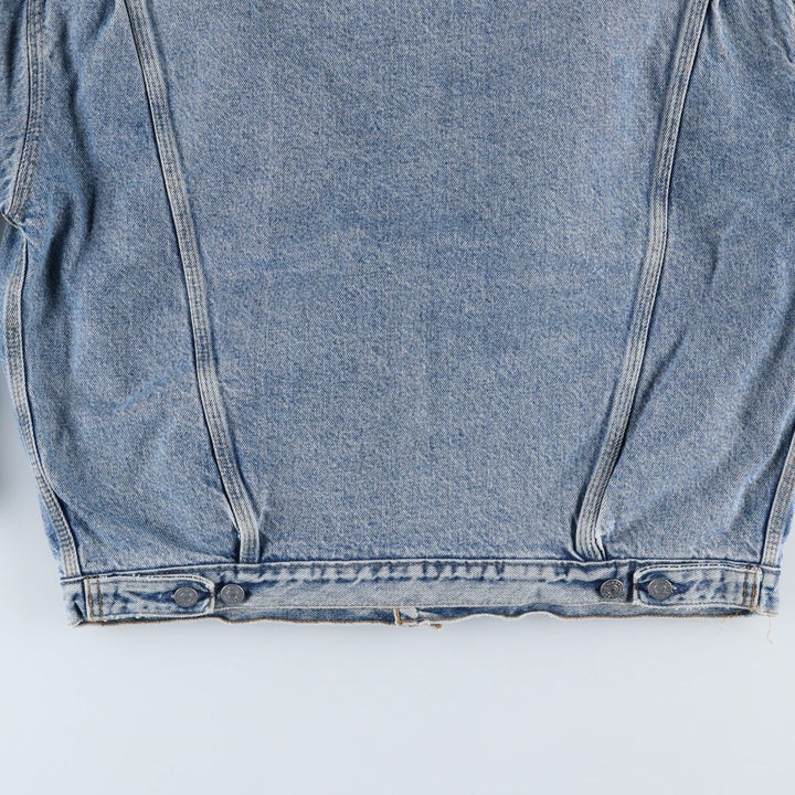 90'S GAP Vintage Denim Jacket, Made in USA, Men's Size L cotton blue type Vintage Second Hand