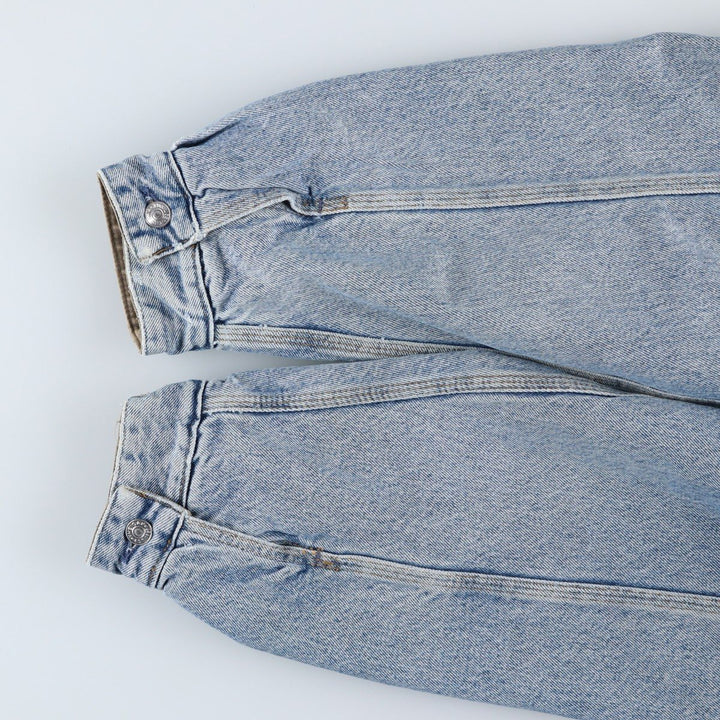 90'S GAP Vintage Denim Jacket, Made in USA, Men's Size L cotton blue type Vintage Second Hand