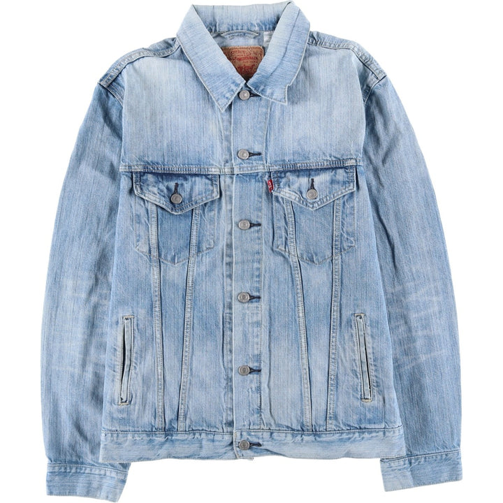 Levi's denim jacket, denim jacket, men's size XL cotton blue type Vintage Second Hand
