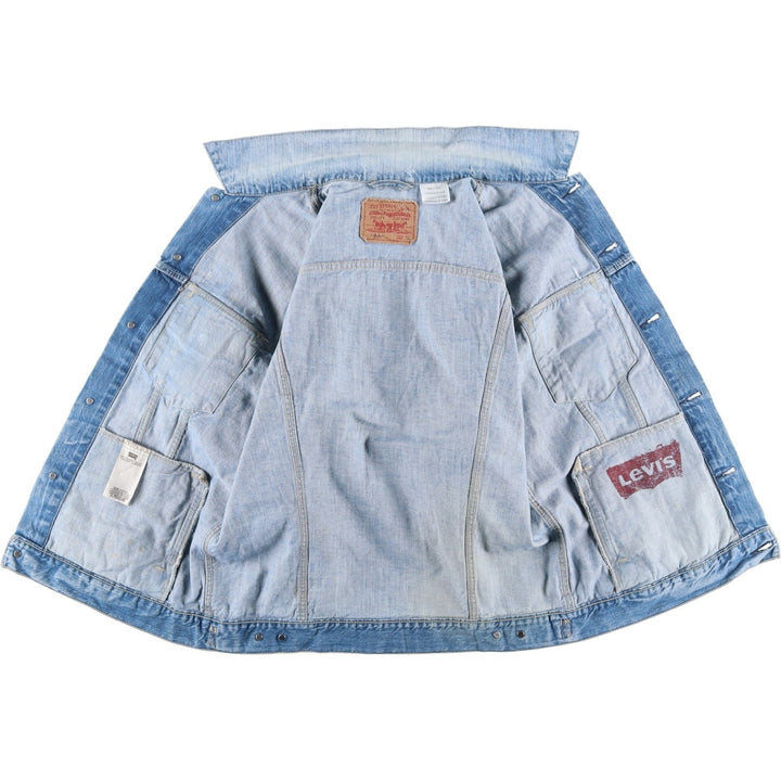 Levi's denim jacket, denim jacket, men's size XL cotton blue type Vintage Second Hand