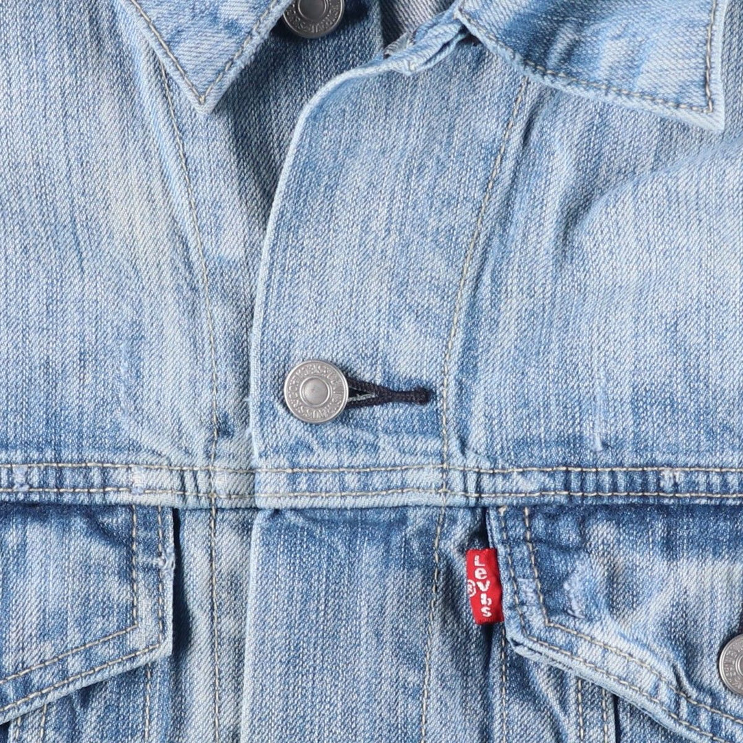 Levi's denim jacket, denim jacket, men's size XL cotton blue type Vintage Second Hand