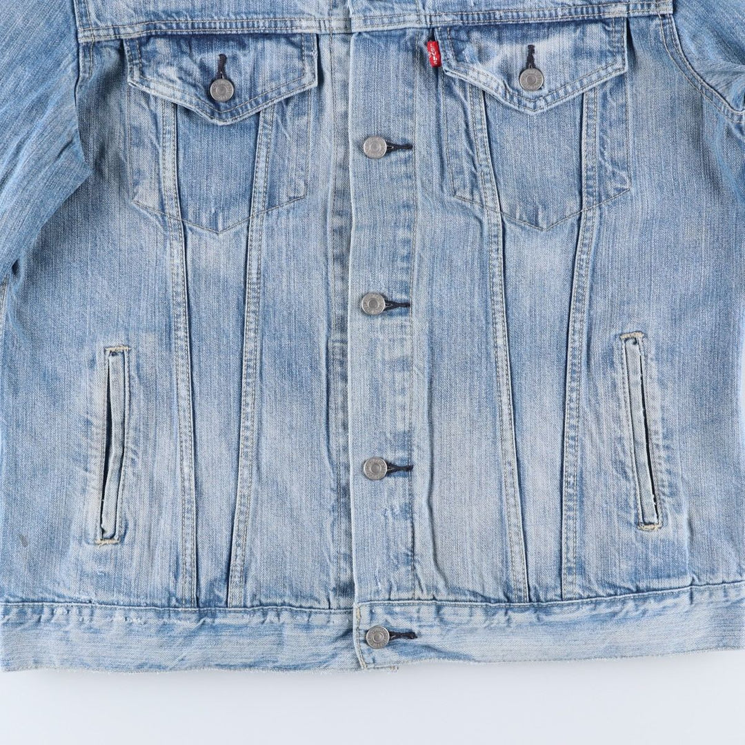 Levi's denim jacket, denim jacket, men's size XL cotton blue type Vintage Second Hand