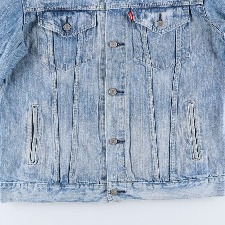 Levi's denim jacket, denim jacket, men's size XL cotton blue type Vintage Second Hand