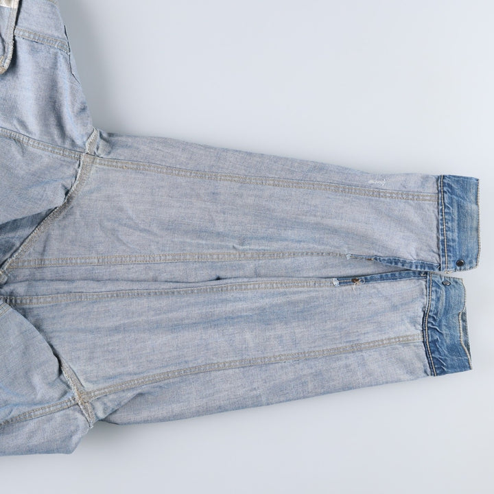 Levi's denim jacket, denim jacket, men's size XL cotton blue type Vintage Second Hand