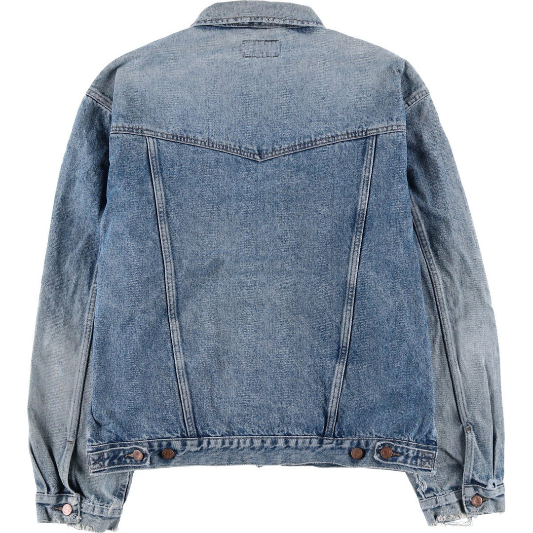 Wrangler Denim Jacket, G-Jean, Men's XL cotton blue type Vintage Second Hand