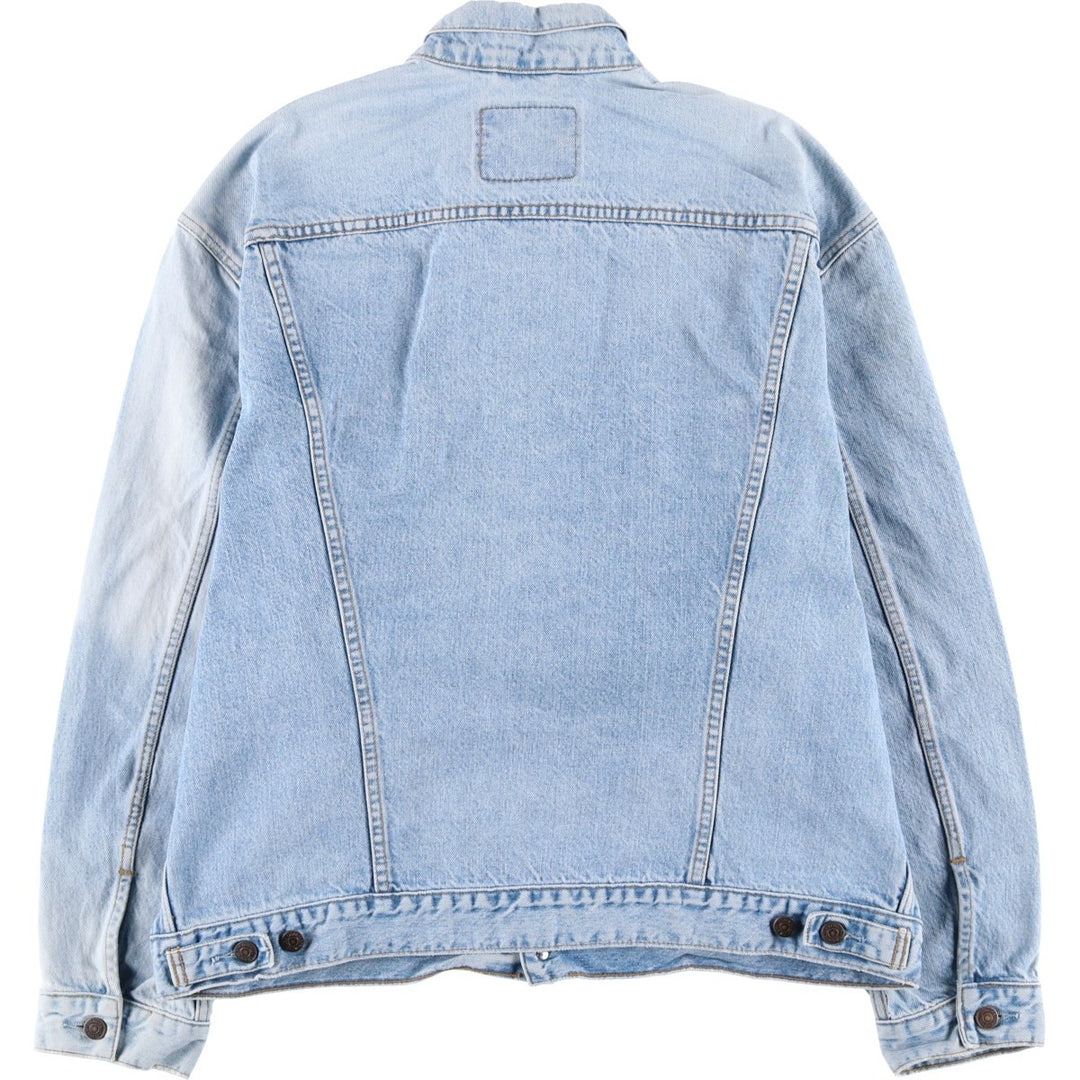 90'S Levi's 70503-0210 Denim Jacket, Men's XXL, Vintage cotton blue type Vintage Second Hand