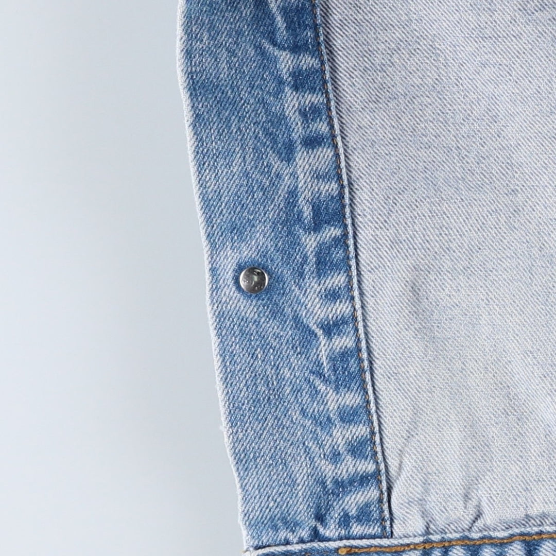 90'S Levi's 70503-0210 Denim Jacket, Men's XXL, Vintage cotton blue type Vintage Second Hand
