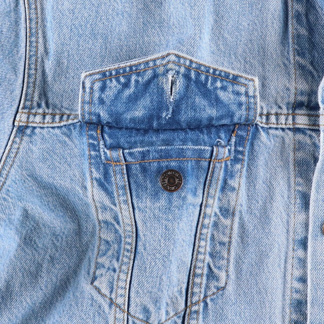 90'S Levi's 70503-0210 Denim Jacket, Men's XXL, Vintage cotton blue type Vintage Second Hand