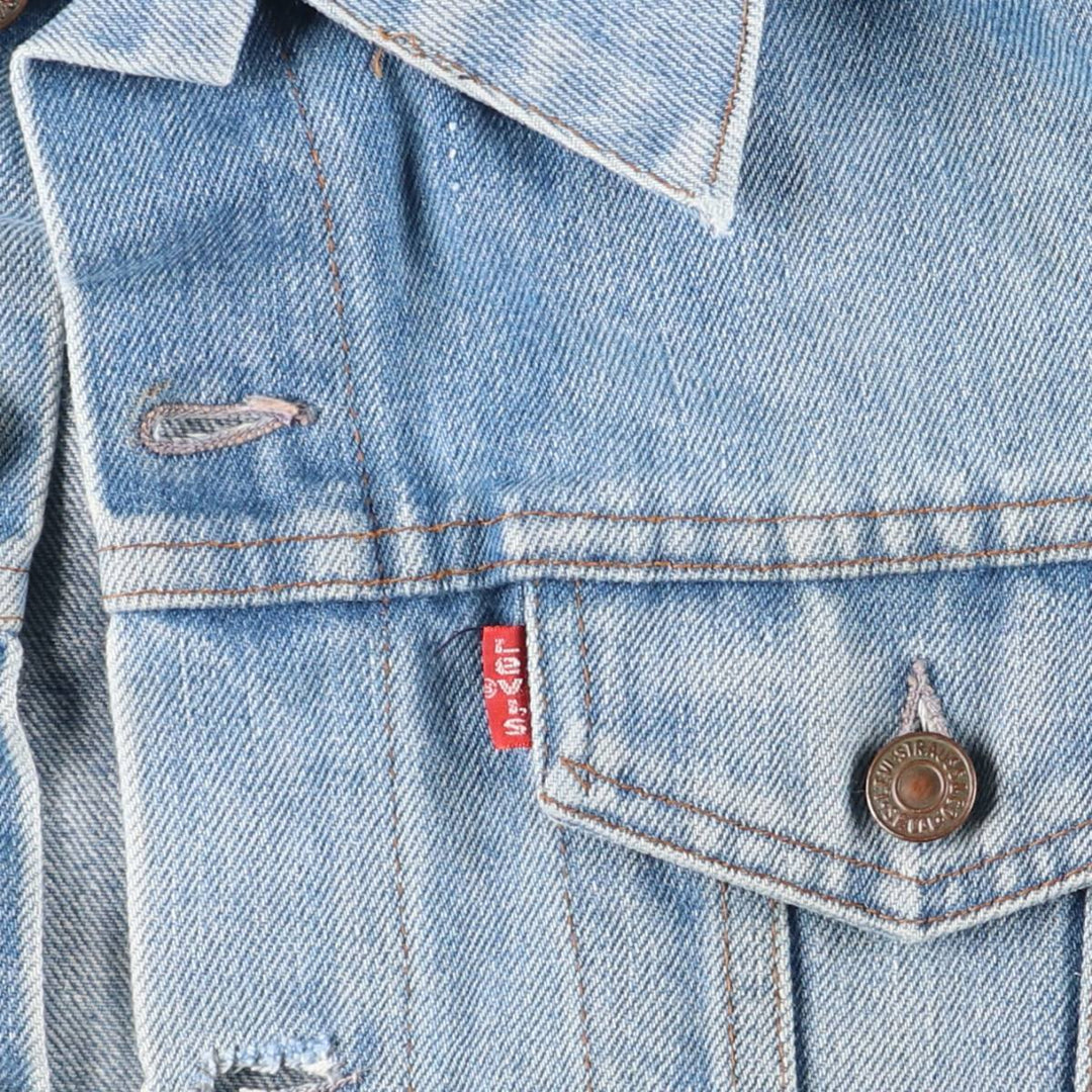 Vintage 80s-90'S Levi's 70500 denim jacket, size M, men's unclear Blue type light blue Vintage Second Hand