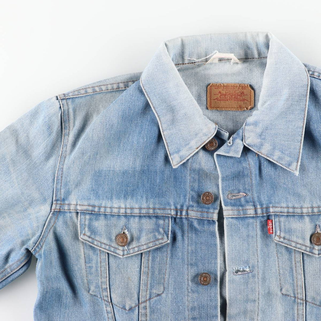 Vintage 80s-90'S Levi's 70500 denim jacket, size M, men's unclear Blue type light blue Vintage Second Hand