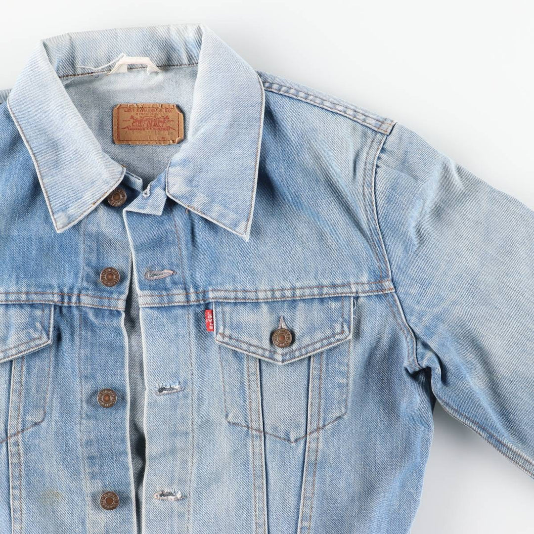 Vintage 80s-90'S Levi's 70500 denim jacket, size M, men's unclear Blue type light blue Vintage Second Hand