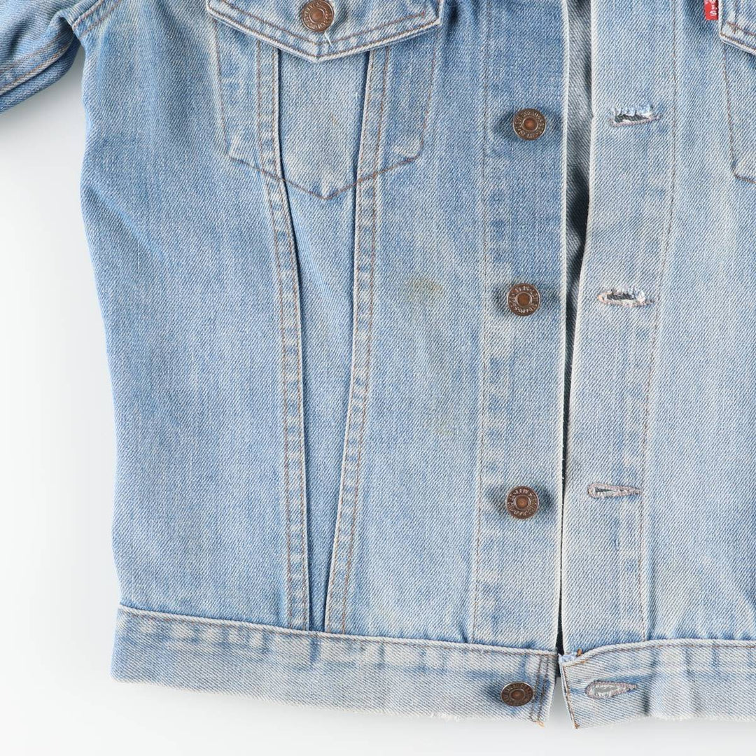 Vintage 80s-90'S Levi's 70500 denim jacket, size M, men's unclear Blue type light blue Vintage Second Hand