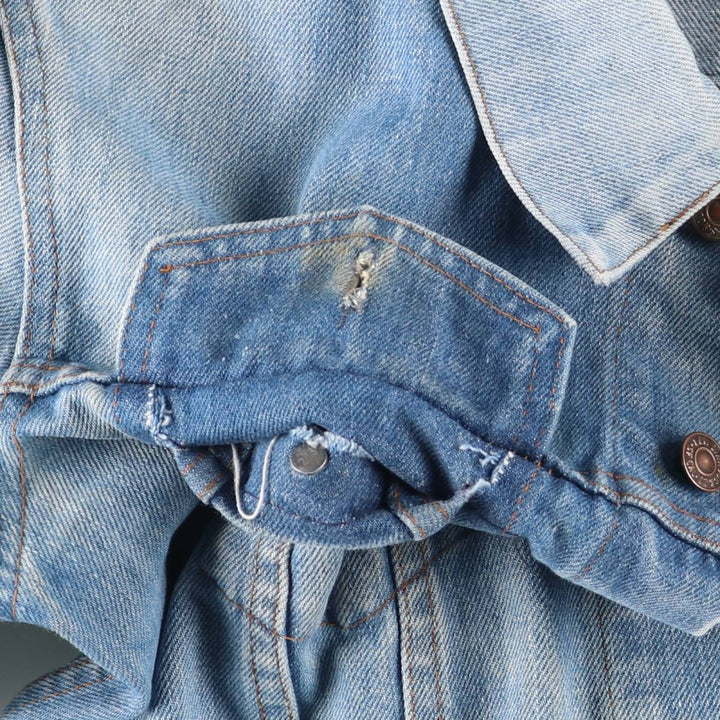 Vintage 80s-90'S Levi's 70500 denim jacket, size M, men's unclear Blue type light blue Vintage Second Hand